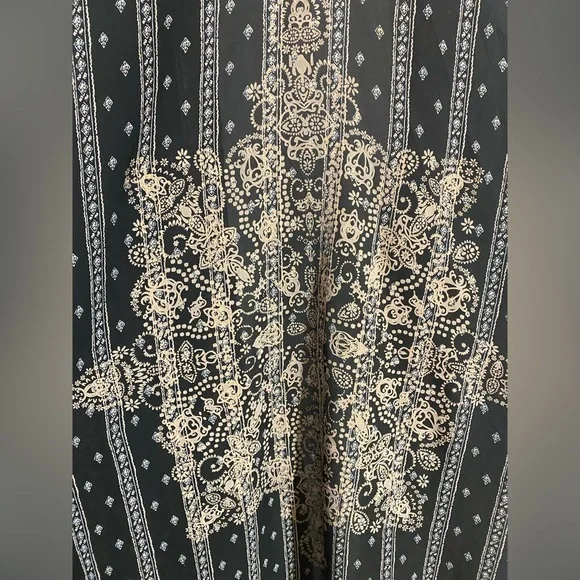 Umgee Oversized Boho Lightweight Coastal Side Slits Kimono Cardigan Size S/M - Picture 8 of 11